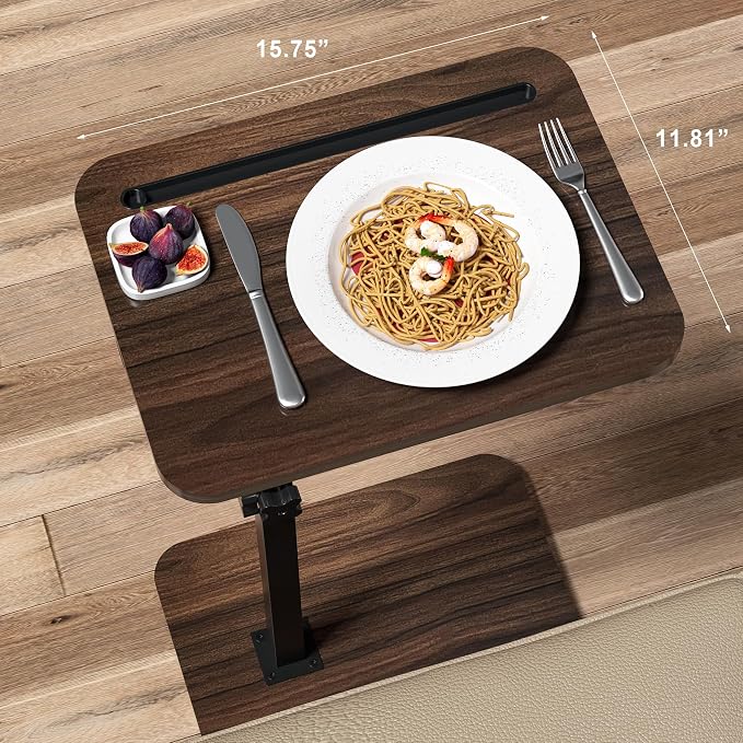 360° Swivel Sofa Side Table for Couch - Image 3