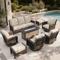 HERA'S HOUSE 8-Piece Patio Furniture Set by HERASHOUSE
