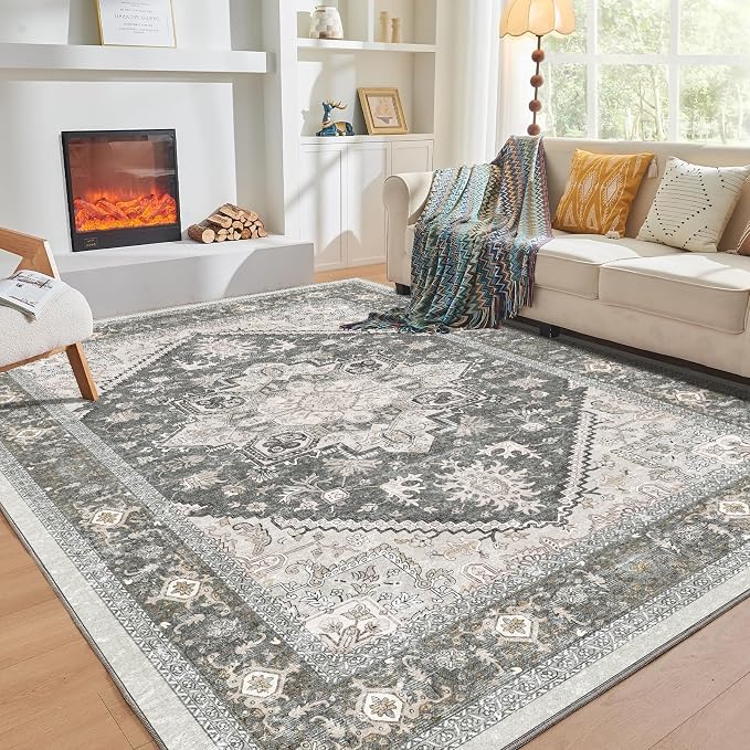 OPPODREAM Soft 6x9 Area Rugs, Washable Rug 6x9 by OPPODREAM