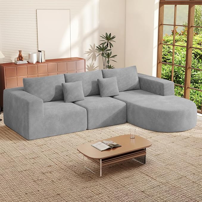 Boneless Couches for Living Room, Cloud Sectional Couch - Image 7