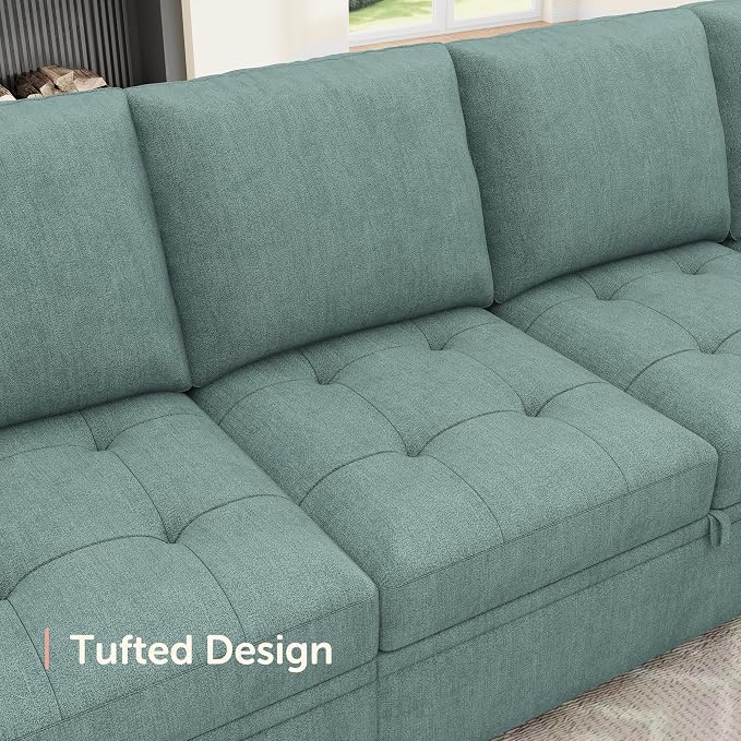 HONBAY Modular Sectional Sleeper Sofa - Image 8