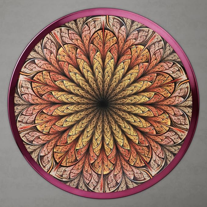 Homes: Inside + Out Halric Modern 24" Tall Round End Table - Image 11