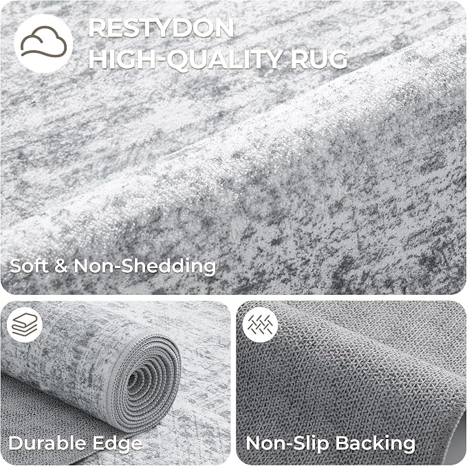 Washable Runner Rug 2.5x14, Non-Slip Long Hallway Runner - Image 7