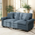 HERA'S HOUSE 73.2" Mid-Century Modern Loveseat, Oversized Sectional Couch by HERASHOUSE