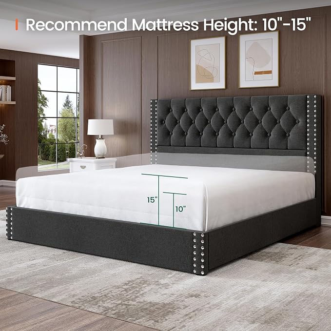 LARMACE King Size Bed Frame - Image 7