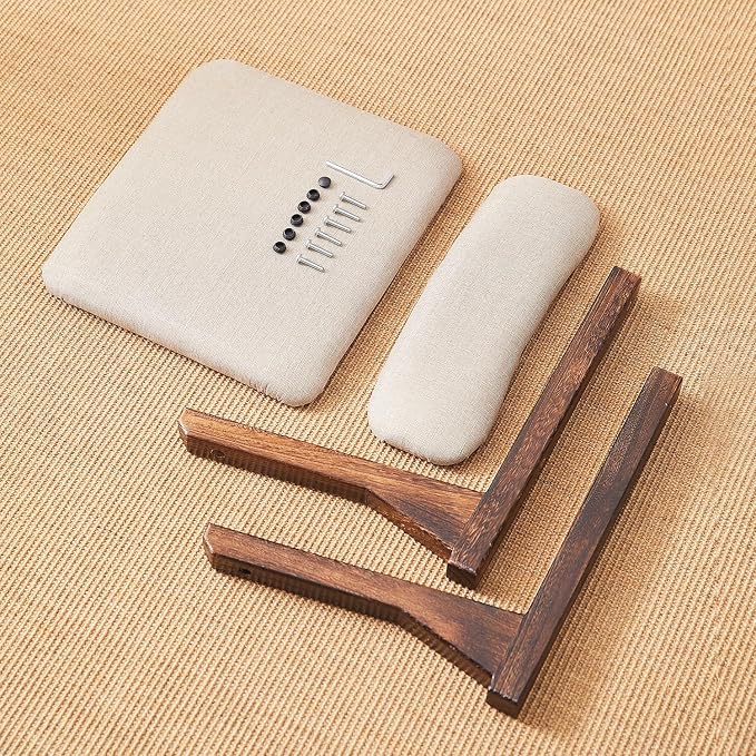 Meditation Chair with Back Support, Japanese Floor Chair, Back Jack - Image 8