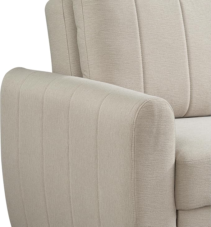 Serta Galway 66.5" Convertible Sleeper Loveseat, Full Size, Dreamcoil Comfort - Image 7