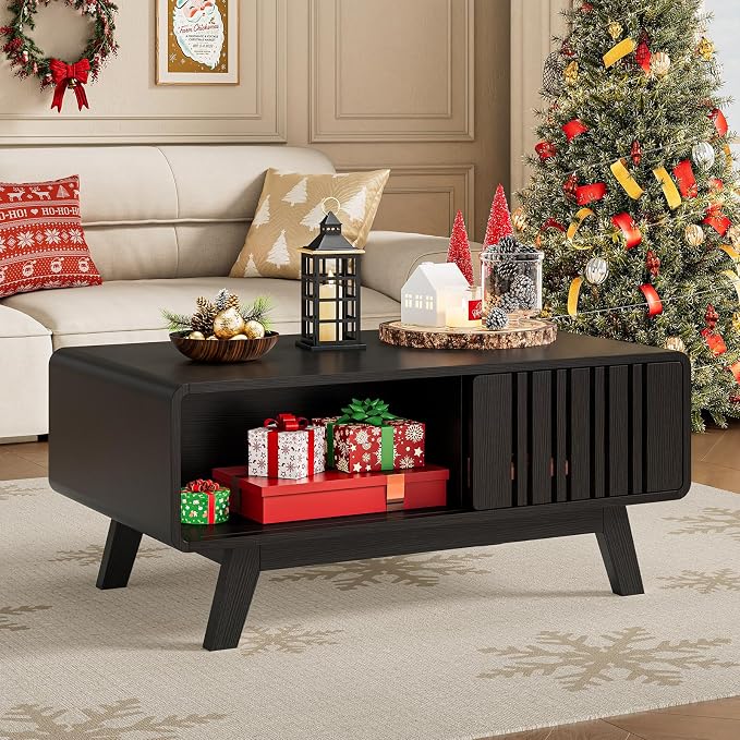 ONBRILL Coffee Table, Mid Century Modern Table - Image 3
