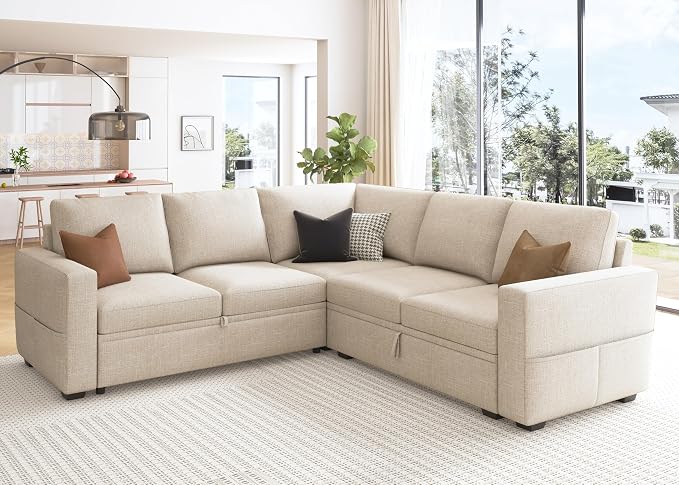 HONBAY Modular Sectional Sleeper Sofa - Image 6