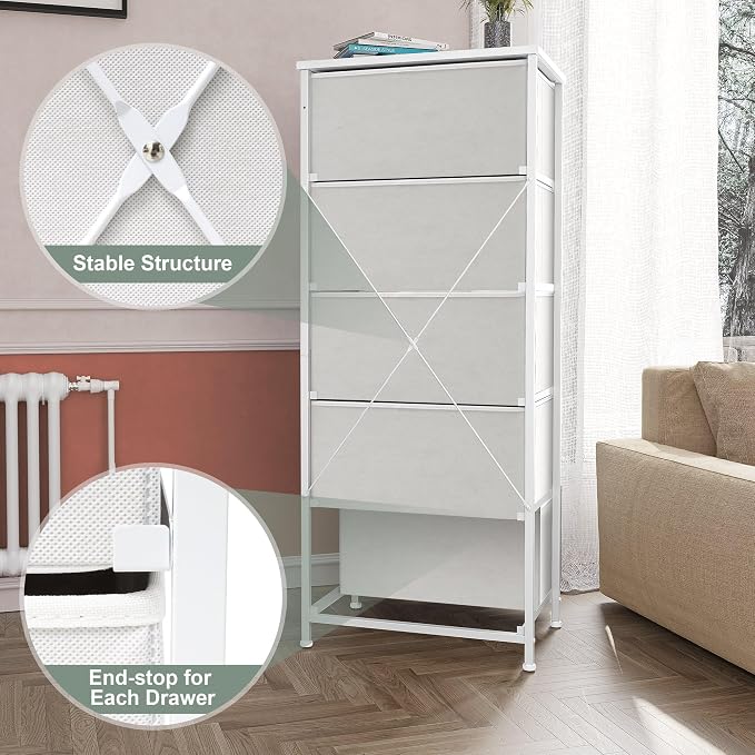 Crestlive Products Tall Dresser Vertical Storage Tower - Image 5