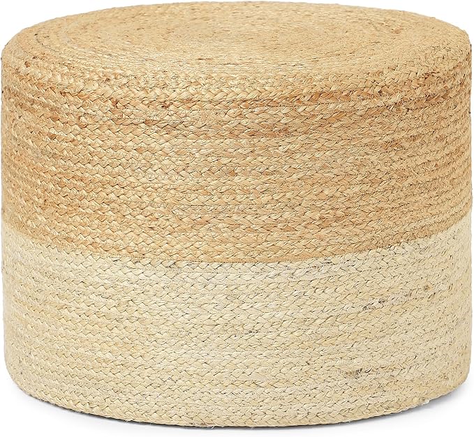 REDEARTH · Cylindrical Pouf Foot Stool Ottoman by REDEARTH