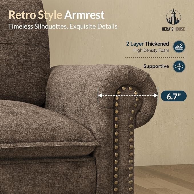 HERA'S HOUSE 3 Pieces Modular Sectional Sofa Sets, Oversized Couch Set - Image 6