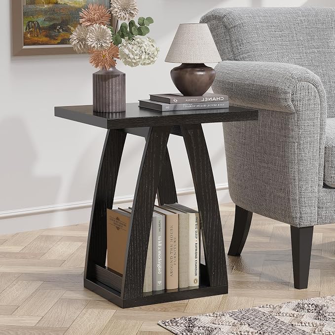 FROMJBEST End Tables Living Room, Side Table Beside Sofa, Nightstand - Image 3