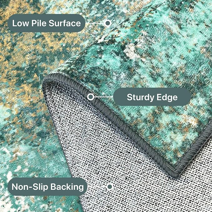 Runner Rug for Hallway Kitchen, 2x6 Machine Washable Runners Rug for Entryway - Image 6