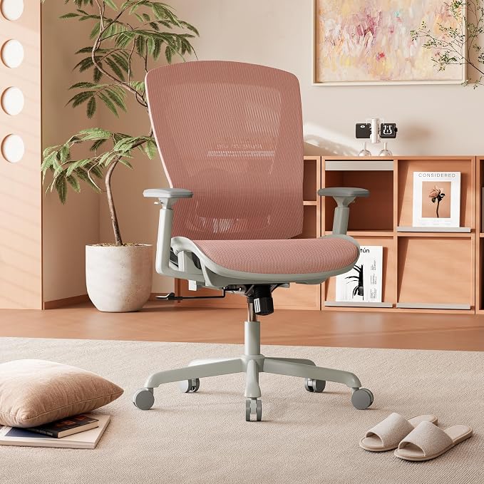 ELABEST Mesh Office Chair, Ergonomic Computer Desk Chair, Sturdy Task Chair- by ELABEST