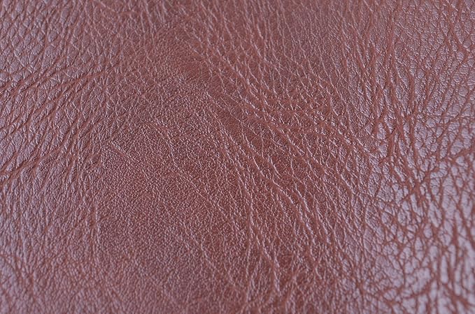 Wento Thick 2 Yard Faux Leather Fabric Soft Skin Grain PU Leather - Image 5