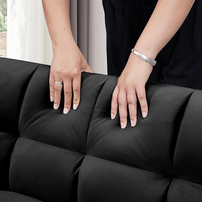 65 Inch Convertible Sleeper Sofa, 3-in-1 Sleeper Loveseat - Image 5
