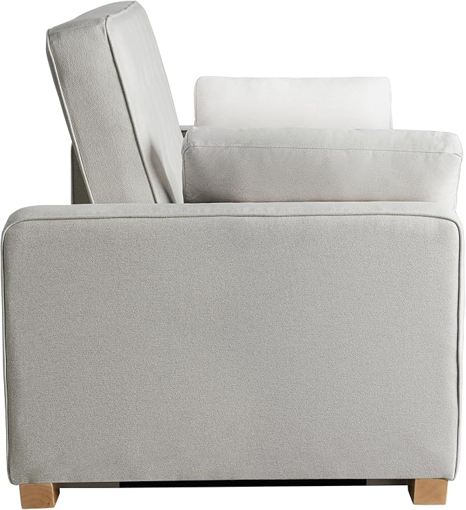 Serta® Ainsley Convertible Loveseat Sleeper Sofa – 3-in-1 Loveseat, Lounger & - Image 3