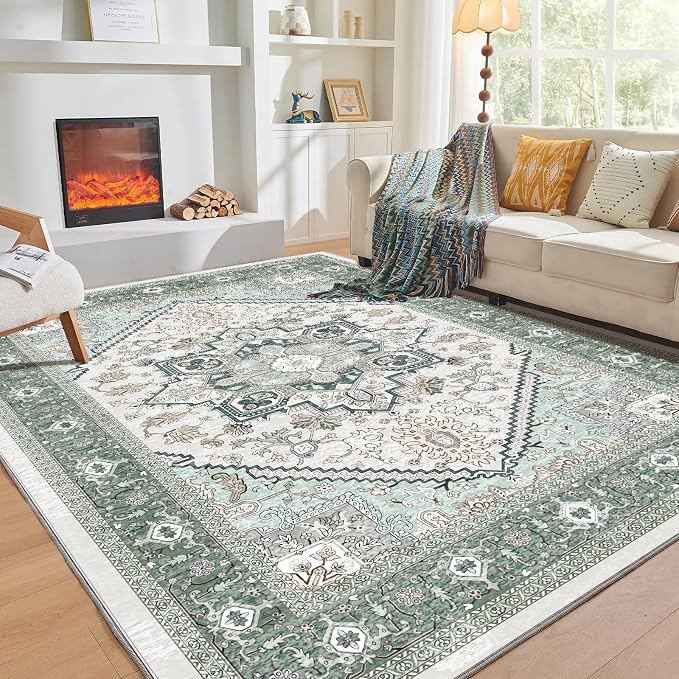 OPPODREAM Soft Area Rugs 9x12 Living Room, Washable Rugs 9x12 by OPPODREAM