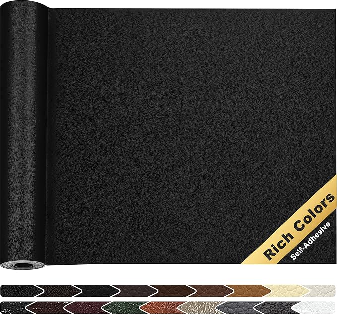 KING MOUNTAIN Leather Repair Patch, 16 x 60 Inches Self-Adhesive Repair Tape by ForABetterHomeLife