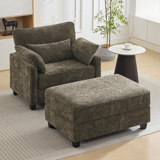 WUTUTUEE 57.5" Oversized Chaise Lounge - Image 8
