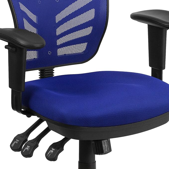 Flash Furniture Nicholas Mid-Back Swivel Office and Gaming Chair, Ergonomic - Image 9
