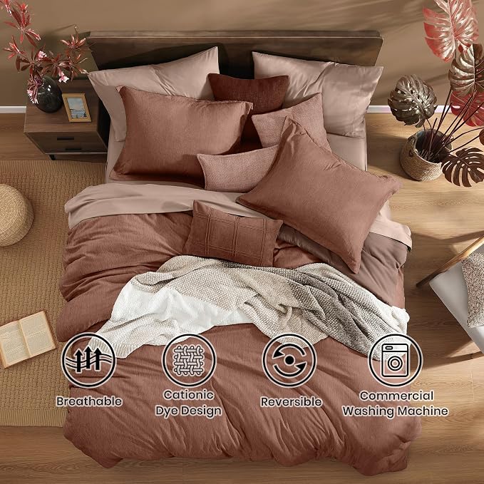 Monbix Queen Comforter Set - Image 2