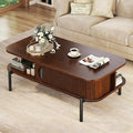 Coffee Table, 39.4" Mid Century Modern Coffee Tables by HUAHUU