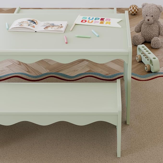 Storkcraft Casablanca Montessori Indoor Kids Table & Bench Set – Premium Kids - Image 2