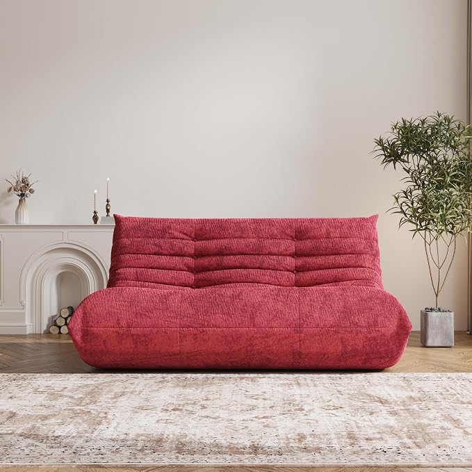 YVDNHP Bean Bag Chair, Loveseat Fireside Chair Bean Bag Sofa Large Bean Bag - Image 4