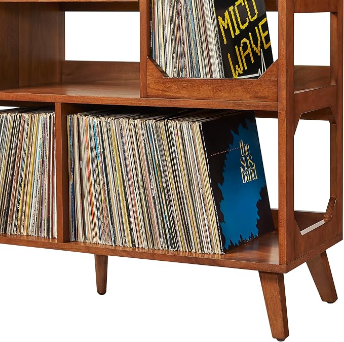 Crosley Furniture Asheville Mid-Century Modern Media Console Record Player Stand - Image 10