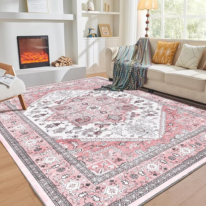 OPPODREAM Soft 6x9 Area Rugs, Washable Rug 6x9 by OPPODREAM