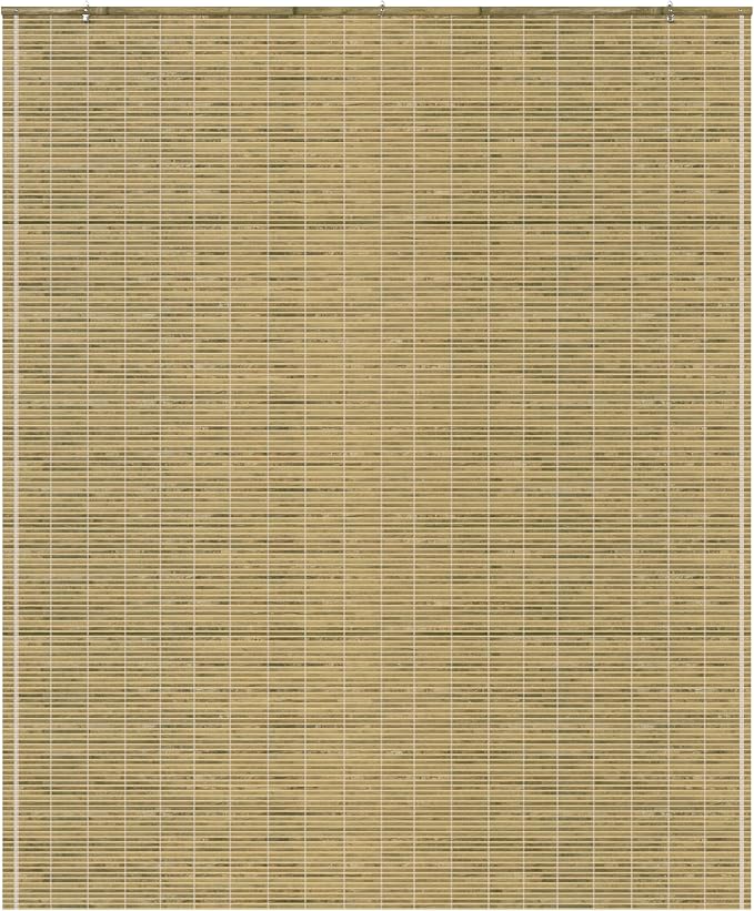 Red Lantern Burnt Bamboo Cordless Window Shade by RedLantern