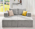 Hobestluk Modular Sectional Sofa Memory Foam Couch Sofa Bed Loveseat by YourHomeDeservesMore