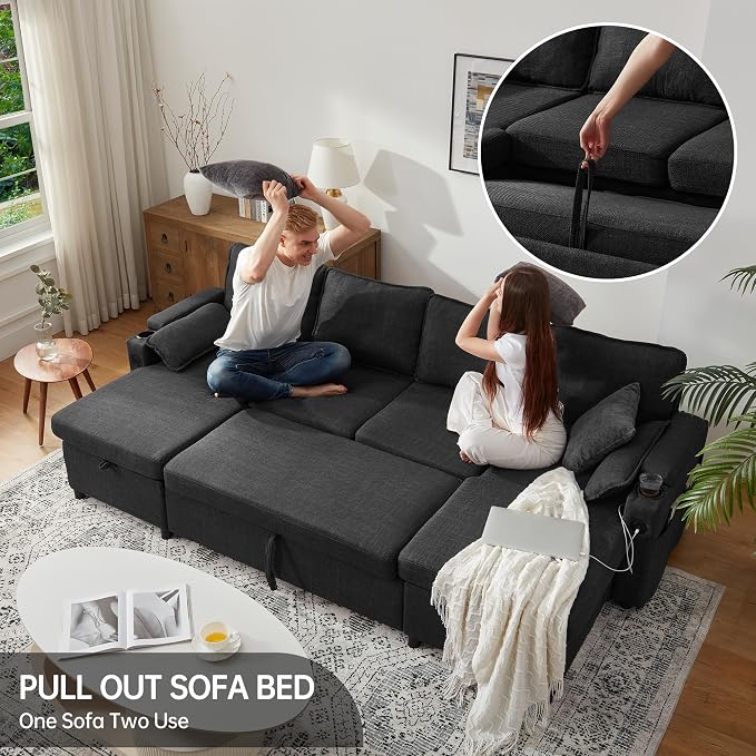DURASPACE Sofa Bed Pull Out Couch Sleeper - Image 5