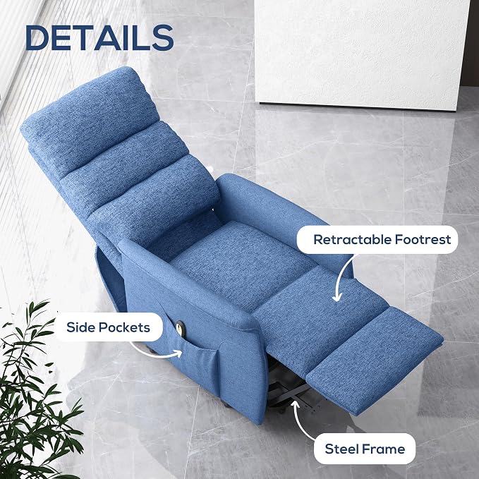HOMCOM Power Lift Recliner Chair - Image 5