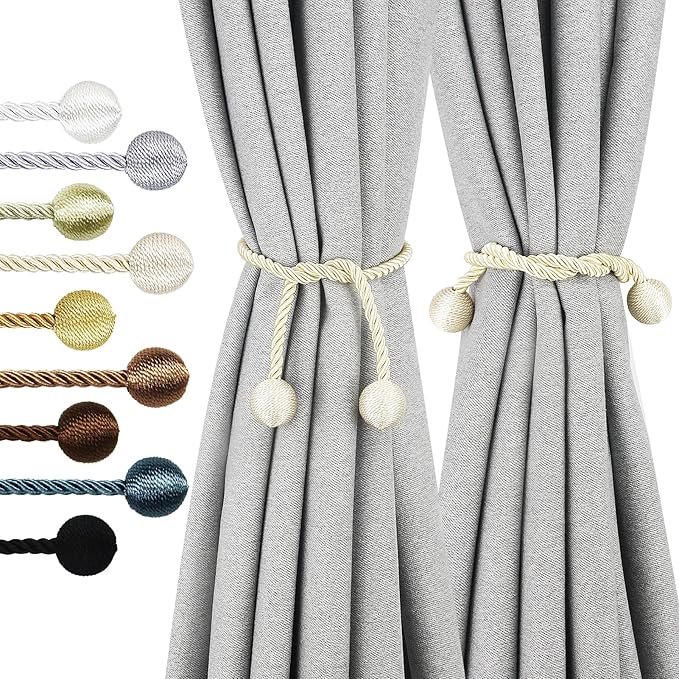 Curtain Tiebacks Outdoor Elegant Decorative Tie Backs Modern Rope Tiebacks by CurtianTiebacks