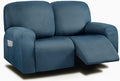 ULTICOR Reclining Loveseat Slipcover, 6-Piece Yarn Dyed Sofa Covers, 2 Seat by ULTICOR