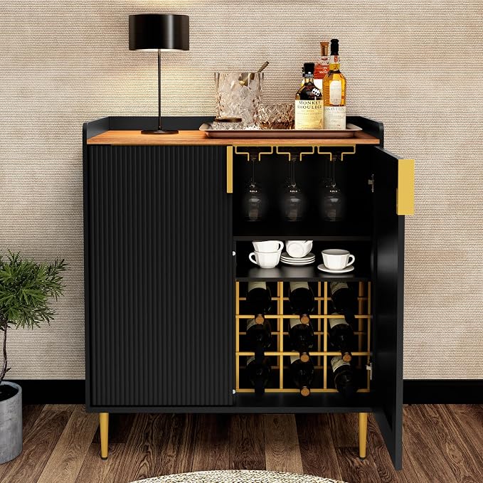 ARTPOWER Sideboard Buffet Cabinet by PowerofArtBetterforLife