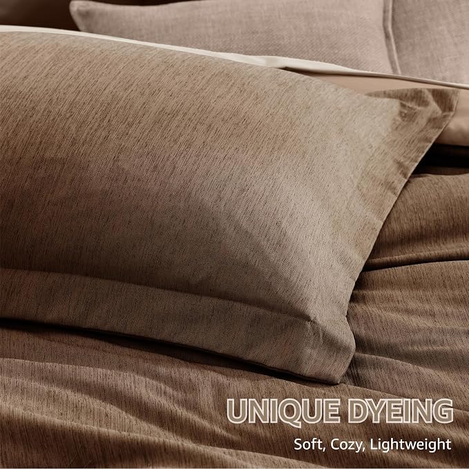 Monbix Oversized Queen Comforter Set, Bed in a Bag 7 Pieces - Image 6