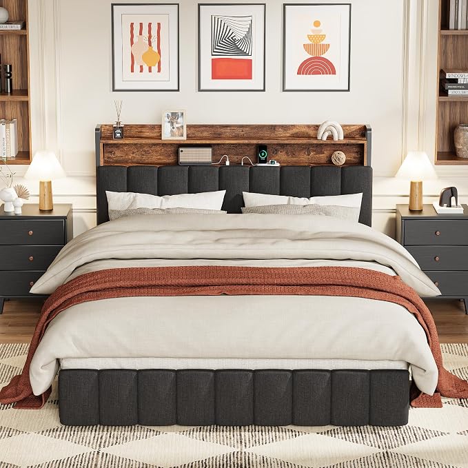 PRAISUN Bed Frame Queen Size - Image 8