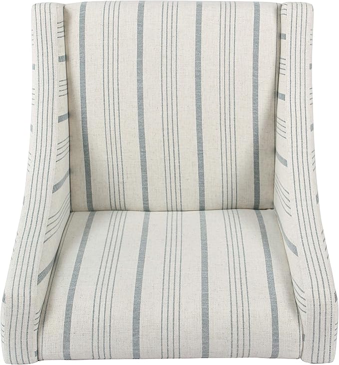 Homepop Home Decor Upholstered Classic Swoop Arm Accent Chair Accent Chairs - Image 7