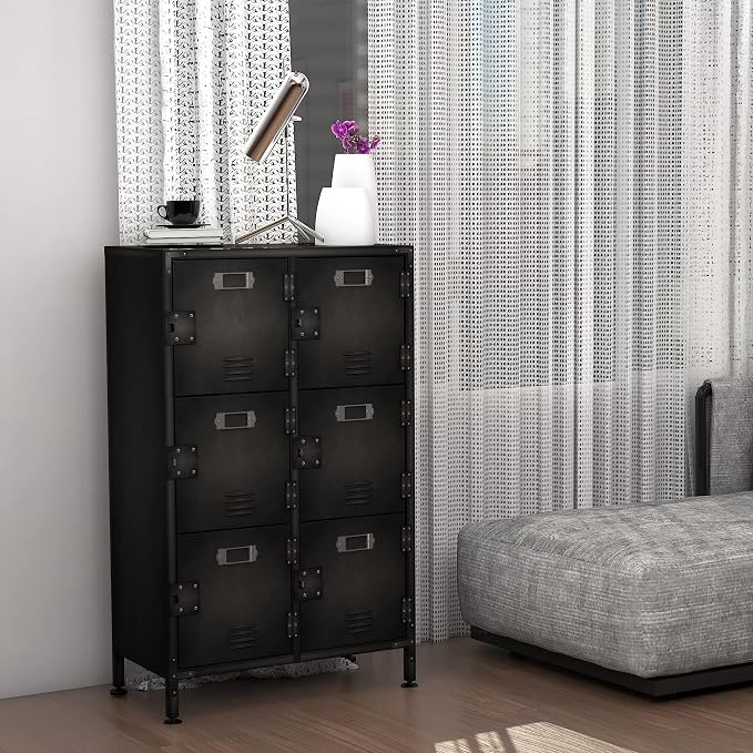 Metal Locker Storage Cabinet, 47.3" Employees Locker - Image 7