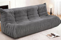 Bean Bag 3-Seater Chair Big Sofa Beanbag Chair by Cansunna