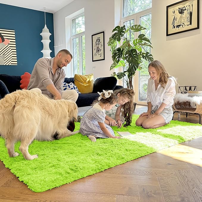 OLANLY 8x10 Machine Washable Large Area Rugs - Image 7