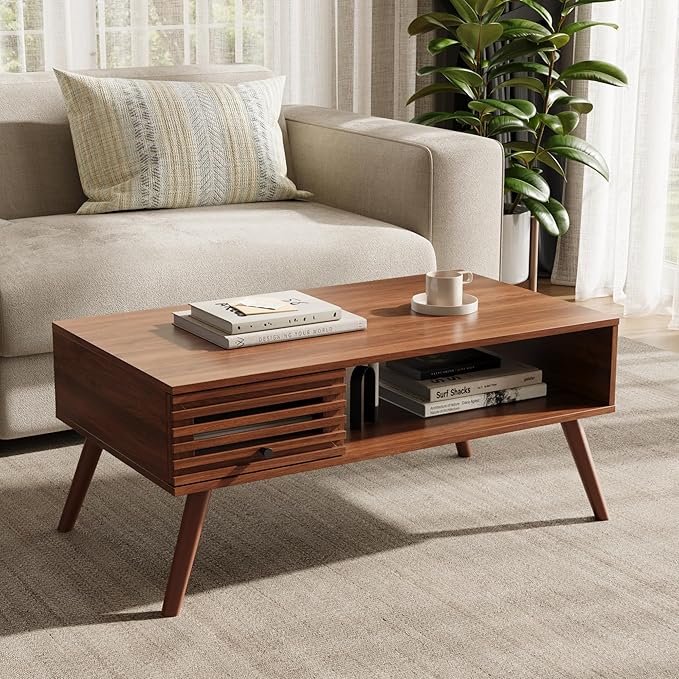 Furnify Mid Century Modern Coffee Table, CoffeeTable by Furnify