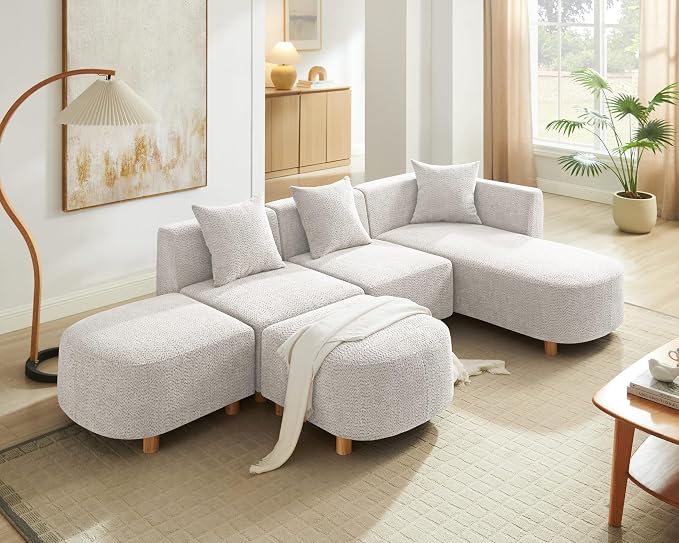 VANOMi 109.84" Modular Sectional Sofa by VANOMi
