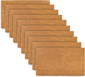 MAINEVENT Plain Coir Doormat Bulk 30x17 Inch, Blank Door Mat 10 Pack by MainEventUSA