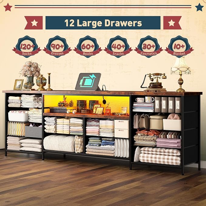 Romorgniz 63" W Dresser for Bedroom - Image 6