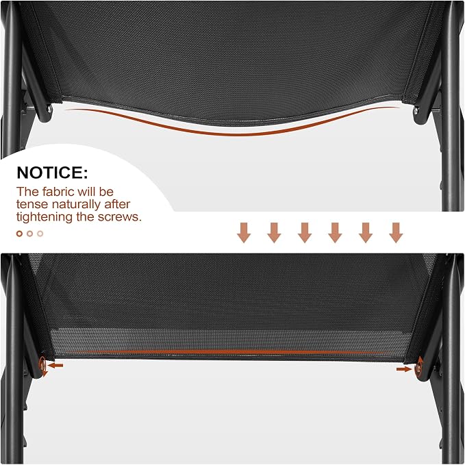 Crestlive Products Outdoor Lounge Chairs, Aluminum Pool Chaise Lounge Chairs - Image 7